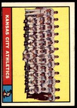 1961 Topps #297 Athletics Team Excellent+ ID: 154927 1961 Topps #297 Athletics Team Excellent+ ID: 154927