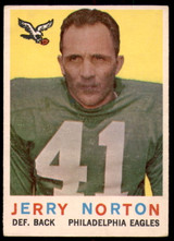 1959 Topps #79 Jerry Norton Very Good  ID: 217725