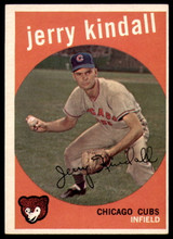 1959 Topps #274 Jerry Kindall Excellent+ ID: 192047 1959 Topps #274 Jerry Kindall Excellent+ ID: 192047