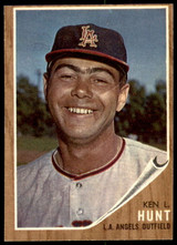 1962 Topps #68 Ken Hunt Near Mint ID: 194627 1962 Topps #68 Ken Hunt Near Mint ID: 194627