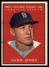 1961 Topps #476 Jackie Jensen Excellent ID: 156484 1961 Topps #476 Jackie Jensen Excellent ID: 156484