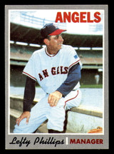 1970 Topps #376 Lefty Phillips Manager Excellent+ RC Rookie 1970 Topps #376 Lefty Phillips Manager Excellent+ RC Rookie