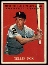 1961 Topps #477 Nellie Fox Very Good  ID: 156488