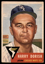 1953 Topps #145 Harry Dorish DP VG Very Good 1953 Topps #145 Harry Dorish DP VG Very Good