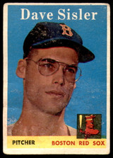 1958 Topps #59 Dave Sisler Poor ID: 229021 1958 Topps #59 Dave Sisler Poor ID: 229021