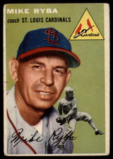 1954 Topps #237 Mike Ryba CO Very Good RC Rookie ID: 179029 1954 Topps #237 Mike Ryba CO Very Good RC Rookie ID: 179029