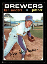 1971 Topps #116 Ken Sanders Excellent 1971 Topps #116 Ken Sanders Excellent