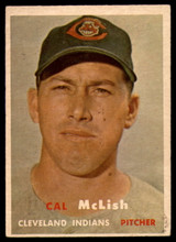 1957 Topps #364 Cal McLish UER Excellent+ RC Rookie ID: 132455 1957 Topps #364 Cal McLish UER Excellent+ RC Rookie ID: 132455