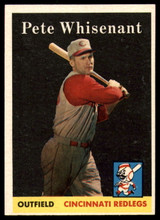 1958 Topps #466 Pete Whisenant EX++ Excellent++ ID: 107124 1958 Topps #466 Pete Whisenant EX++ Excellent++ ID: 107124