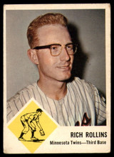 1963 Fleer #24 Rich Rollins VG Very Good 