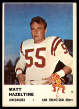 1961 Fleer #66 Matt Hazeltine NM Near Mint 
