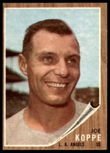 1962 Topps #39 Joe Koppe Near Mint ID: 194451 1962 Topps #39 Joe Koppe Near Mint ID: 194451