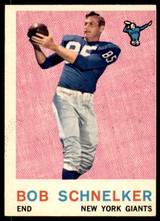 1959 Topps #128 Bob Schnelker Excellent ID: 266178 1959 Topps #128 Bob Schnelker Excellent ID: 266178