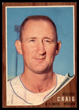 1962 Topps #183 Roger Craig Excellent+ ID: 169116 1962 Topps #183 Roger Craig Excellent+ ID: 169116