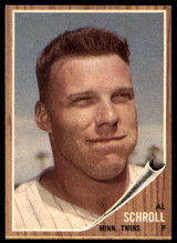 1962 Topps #102 Al Schroll NM Near Mint ID: 110748 1962 Topps #102 Al Schroll NM Near Mint ID: 110748