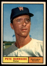 1961 Topps #507 Pete Burnside EX++ Excellent++ 1961 Topps #507 Pete Burnside EX++ Excellent++