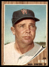 1962 Topps #42 Jim King UER Near Mint ID: 194481 1962 Topps #42 Jim King UER Near Mint ID: 194481