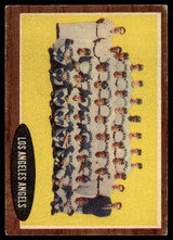 1962 Topps #132 Angels Team Excellent  ID: 179893