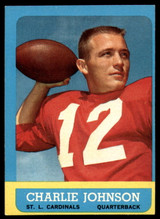 1963 Topps #146 Charlie Johnson Excellent+ RC Rookie 1963 Topps #146 Charlie Johnson Excellent+ RC Rookie