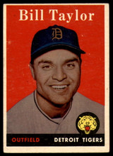 1958 Topps #389 Bill Taylor EX++ Excellent++ ID: 106940 1958 Topps #389 Bill Taylor EX++ Excellent++ ID: 106940