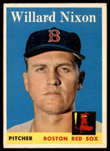 1958 Topps #395 Willard Nixon EX++ Excellent++ ID: 106957 1958 Topps #395 Willard Nixon EX++ Excellent++ ID: 106957
