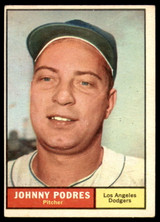 1961 Topps #109 Johnny Podres Excellent+ ID: 189410 1961 Topps #109 Johnny Podres Excellent+ ID: 189410