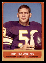 1963 Topps #106 Rip Hawkins Very Good  ID: 273124