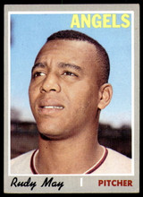 1970 Topps #203 Rudy May Excellent+ ID: 265708 1970 Topps #203 Rudy May Excellent+ ID: 265708