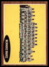 1962 Topps #158 Braves Team Excellent ID: 161016 1962 Topps #158 Braves Team Excellent ID: 161016