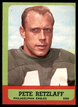 1963 Topps #114 Pete Retzlaff Excellent+ SP ID: 136446 1963 Topps #114 Pete Retzlaff Excellent+ SP ID: 136446
