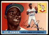 1955 Topps #30 Vic Power UER Very Good  ID: 175358