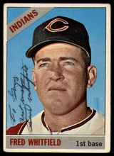 1966 Topps # 88 Fred Whitfield Signed Auto Autograph 1966 Topps # 88 Fred Whitfield Signed Auto Autograph