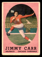 1958 Topps #65 Jimmy Carr Good RC Rookie ID: 268286 1958 Topps #65 Jimmy Carr Good RC Rookie ID: 268286
