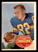 1960 Topps #66 Jim Phillips Very Good  ID: 269822