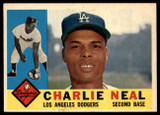 1960 Topps #155 Charlie Neal Ex-Mint ID: 161956 1960 Topps #155 Charlie Neal Ex-Mint ID: 161956