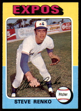 1975 Topps # 34 Steve Renko Near Mint or Better  ID: 207122