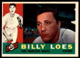 1960 Topps #181 Billy Loes Ex-Mint ID: 196541 1960 Topps #181 Billy Loes Ex-Mint ID: 196541