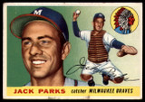 1955 Topps #23 Jack Parks UER Very Good RC Rookie ID: 175360