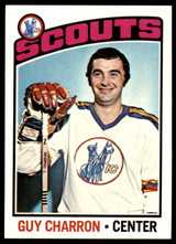 1976-77 Topps #186 Guy Charron NM 1976-77 Topps #186 Guy Charron NM