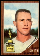1962 Topps #283 Charlie Smith Ex-Mint RC Rookie ID: 194068 1962 Topps #283 Charlie Smith Ex-Mint RC Rookie ID: 194068
