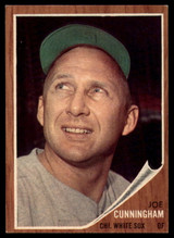 1962 Topps #195 Joe Cunningham Ex-Mint  ID: 179991