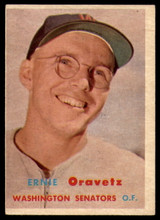 1957 Topps #179 Ernie Oravetz Excellent ID: 175385 1957 Topps #179 Ernie Oravetz Excellent ID: 175385