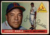 1955 Topps #98 Johnny Riddle CO Very Good  ID: 138539