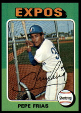 1975 Topps #496 Pepe Frias Near Mint or Better  ID: 204619