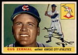1955 Topps #110 Gus Zernial Very Good ID: 138550 1955 Topps #110 Gus Zernial Very Good ID: 138550