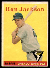 1958 Topps #26 Ron Jackson VG Very Good 1958 Topps #26 Ron Jackson VG Very Good