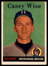 1958 Topps #247 Casey Wise Excellent ID: 131138 1958 Topps #247 Casey Wise Excellent ID: 131138