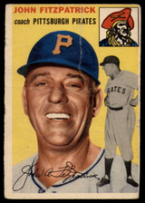 1954 Topps #213 John Fitzpatrick CO G-VG RC Rookie ID: 134471 1954 Topps #213 John Fitzpatrick CO G-VG RC Rookie ID: 134471