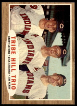 1962 Topps #37 Barry Latman/Dick Stigman/Jim Perry Tribe Hill Trio Ex-Mint ID: 193867 1962 Topps #37 Barry Latman/Dick Stigman/Jim Perry Tribe Hill Trio Ex-Mint ID: 193867
