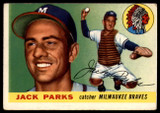 1955 Topps #23 Jack Parks UER VG Very Good RC Rookie ID: 102989